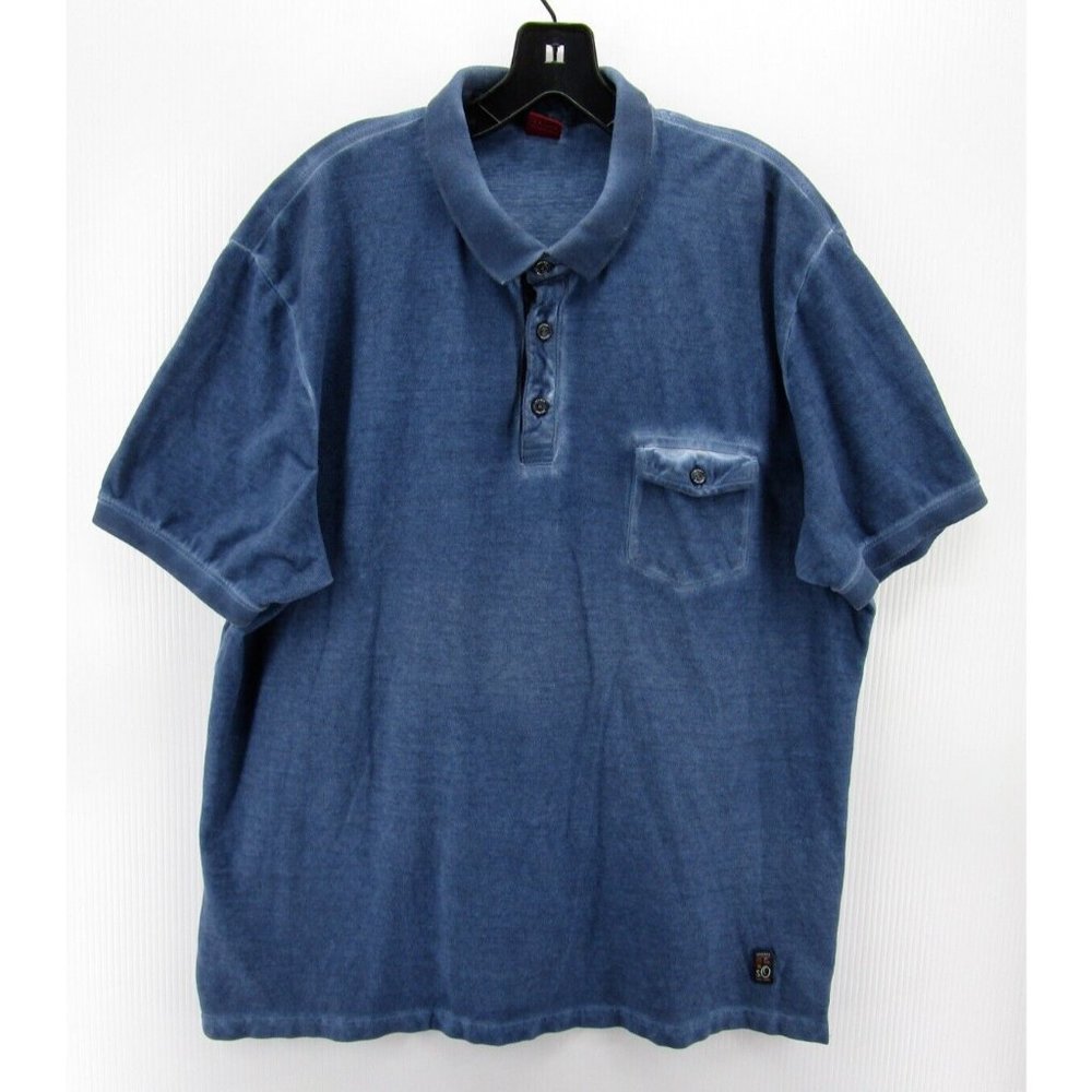 S Oliver Polo Shirt XXL Pullover Golf Pocket Rugby Preppy Cotton *